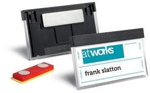 Durable SELECT, Identyfikator z magnesem 30 x 60 mm