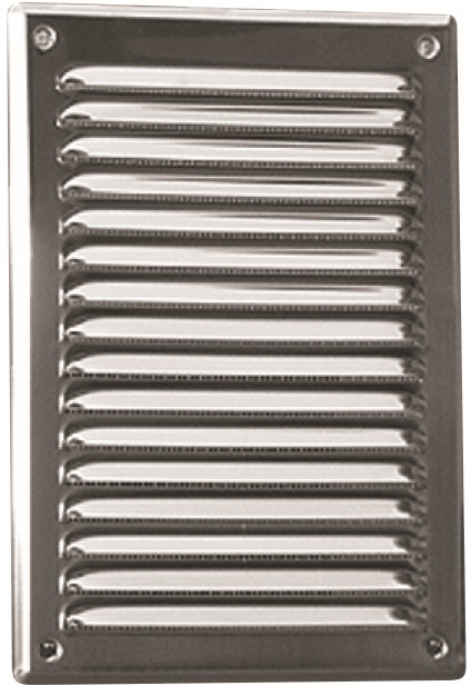 Vents Kratka wentylacyjna 175 x 250 mm chrom