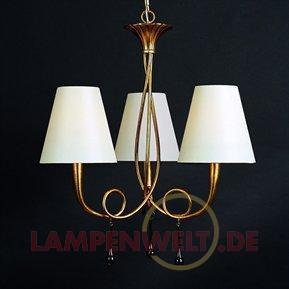 3-punktowa lampa wisząca Paola