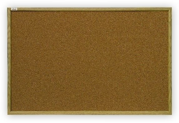 2x3 Tablica korkowa w ramie MDF 90x60cm - L0303 NB-6403