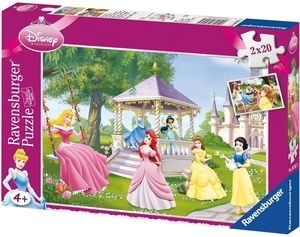 Ravensburger Puzzle Disney Magiczne Księżniczki 2x24