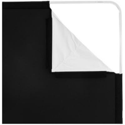 V-MODA Lastolite firmy Manfrotto LL lr82221r 2 x 2 m Skylite dyfuzor Rapid, materiału, duża, czarna/biała LL LR82221R