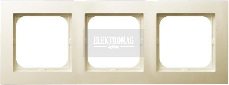 Ospel AS ECRU Ramka X3 R-3G/27