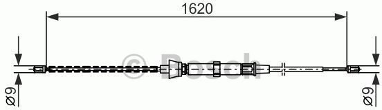 Bosch Cięgno, hamulec postojowy 1 987 477 684