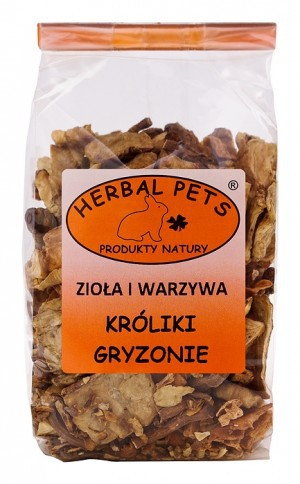 Herbal Pets Zioła i warzywa 0,1 kg - uzupełniająca karma Dla gryzonia HP-06