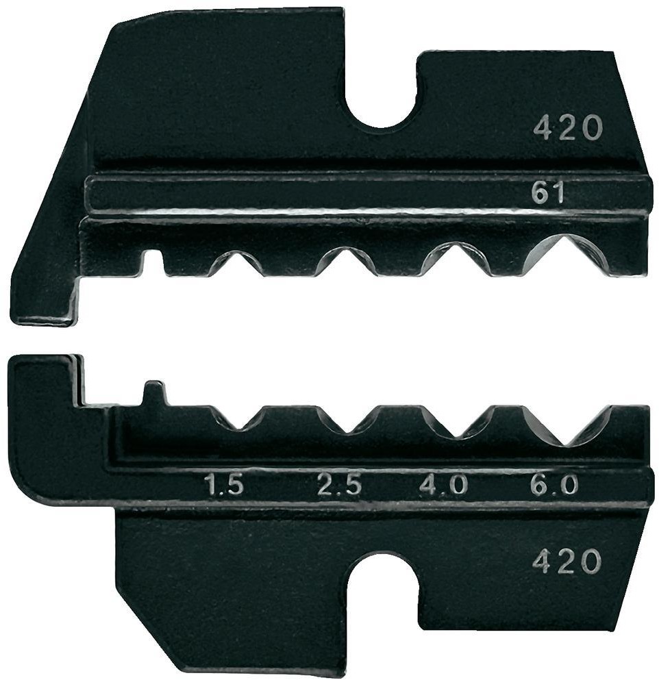 Knipex Wkładka do zaciskania konektory zakręcane Harting 1.5 do 6 mm 97 49 61 Pasuje do marki 97 43 200 97 43 E 97 43 E AUS 97 43 E UK 97 43 E US