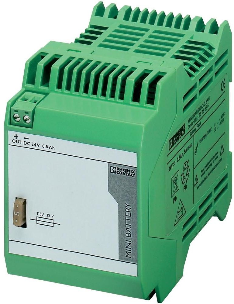 Phoenix Contact Zasilacz UPS na szynę DIN Phoenix Contact MINI-BAT 24DC/0 8 Ah 24 V/DC 24 V/DC 5 A