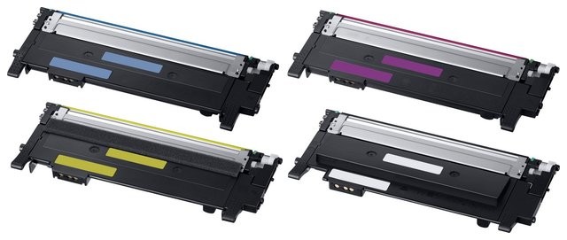 DobreTonery.PL Komplet tonerów zamienników DT404KPLS do Samsung Xpress C430 C430W C480 C480FW C480W SLC430 SLC430W SLC480 SLC480FN SLC480FW SLC480W pasuje zamiast Samsung CLTK404S CLTC404S CLTM404S