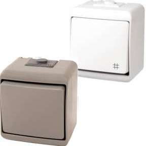 Karlik Łącznik krzyżowy podświetlany 10WHE-6L popielaty