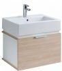 Koło SANITEC L59027900 Zestaw łazienkowy TWINS umywalka z misą owalną 50 cm z po