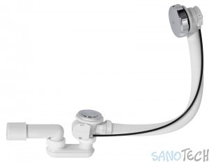 Alcaplast Syfon automatyczny do wanny chromowany A51CR