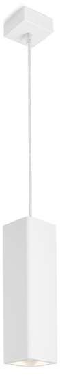 Redlux LAMPA wisząca JACK R11676 gipsowa OPRAWA zwis tuba prostokąt Biały
