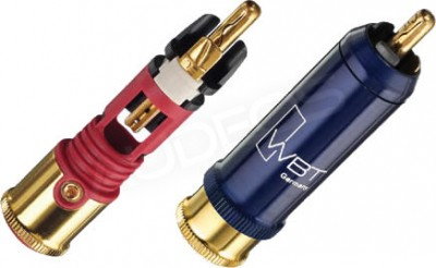 Wtyki RCA - Chinch WBT-0110Cu (2 szt.)