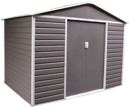 G21 Domek ogrodowy GAH 1085 - 340 x 319 cm, szary 63900571