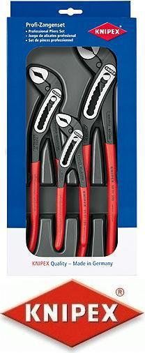 Knipex Zestaw 3 szczypce do rur Alligator (00 20 09 V03)