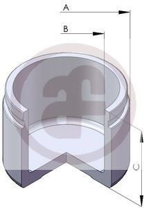 AUTOFREN Tłoczek, zacisk hamulca SEINSA D025101