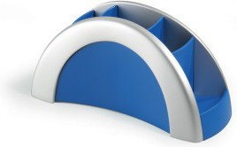Durable Przybornik na biurko Pen Holder VEGAS srebrny