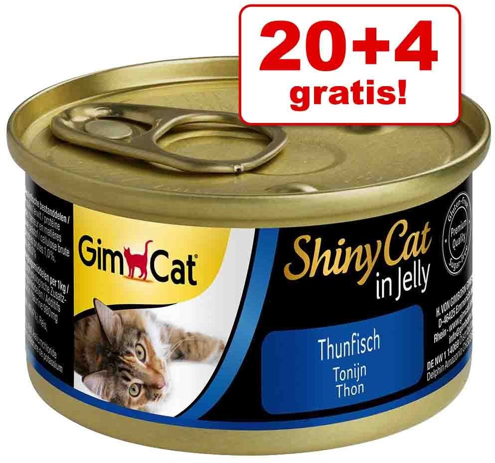 GimCat t Shinycat W Galarecie, 24 X 70 G - Tuńczyk