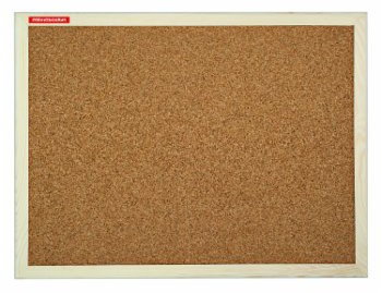 MEMOBOARDS Tablica korkowa W RAMIE DREWNIANEJ 80x50cm