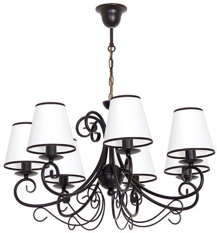 Luminex DIVA 7 zwis - Żyrandol/lampa wisząca 7x E14 (max 60W) 6279