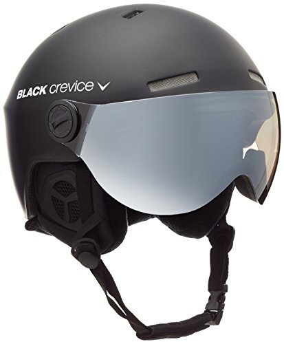 Black Crevice Gstaad Bcr143921-Bw-1 Kask Narciarski, 5457 Cm (BCR143921_schwarz-S/M)