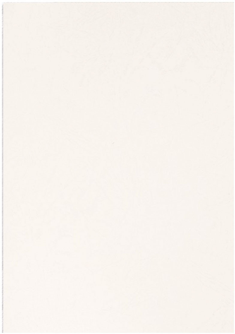 Q-CONNECT Okładki do bindowania , karton, A4, 250gsm, skóropodobne, białe KF00502
