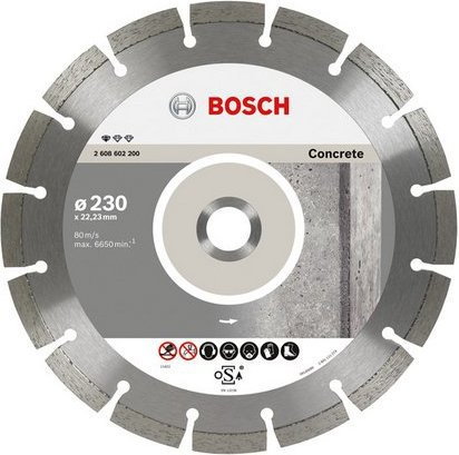 Bosch DIAMENTOWA TARCZA TNĄCA DO BETONU STANDARD 115 mm 2608602196