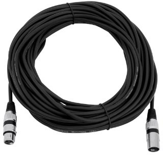Steinigke Omnitronic XLR wire IEC320 20 m Czarny XLR Cable