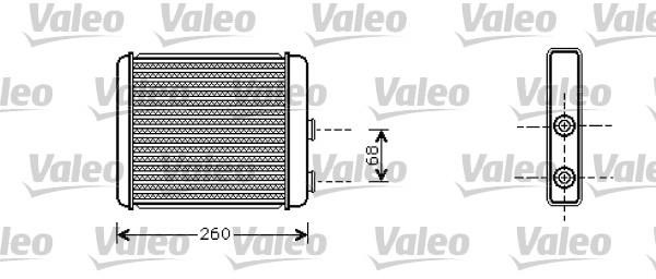 Valeo nagrzewnica 812285 812285