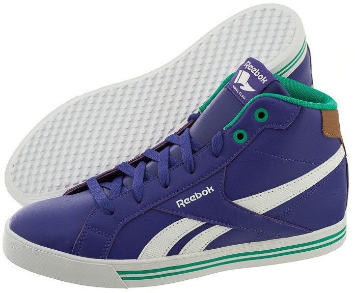Reebok Royal Complete Mid Syn (RE306-b) fioletowy V62903