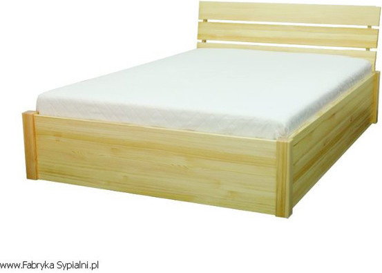 Stolmis MEBLE Łóżko Cytryn 4 Sosnowe lub brzozowe z pojemnikiem na pościel
