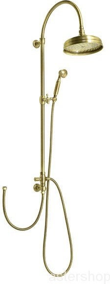 Reitano VANITY zestaw natryskowy z rączką prysznicową brąz SET066