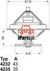 Wahler Termostat ukadu chodzenia 4235.80D