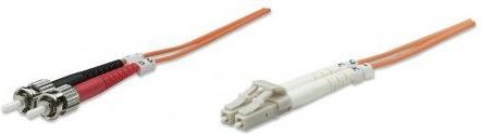 Intellinet Network Solutions Network Solutions kabel swiatłowodowy Duplex LC/ST 62.5/125 m 1m 471305