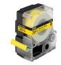 Epson LC-7YBP9 Pastel Black on Yellow tape 36mm x 9m C53S628402