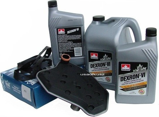 Petro-Canada Filtr oraz olej Dextron-VI automatycznej skrzyni biegów 4R70W Ford