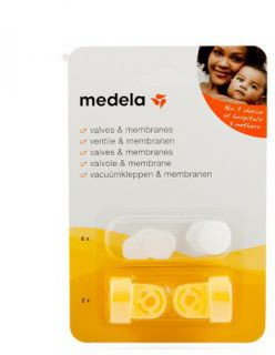 Medela Komplet 2 zaworki 6 membranek 800.0727