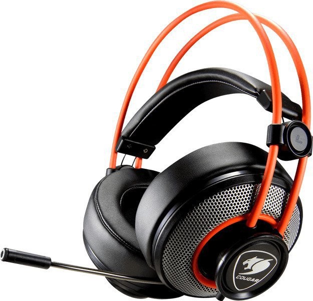 Cougar Immersa 300H czarno-pomarańczowe