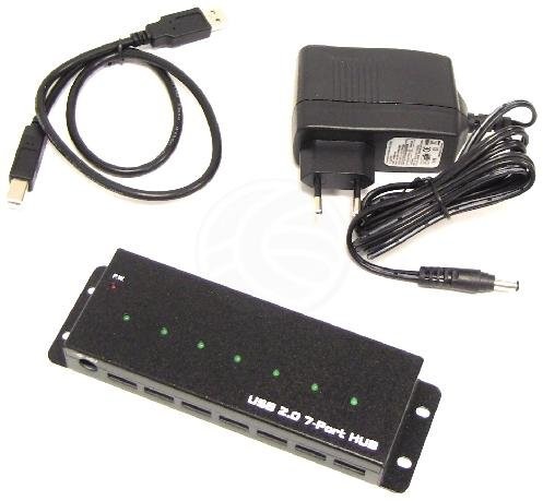 Cablematic Industrial USB 2.0 Hub (7 AH) (PN27021413085117209)