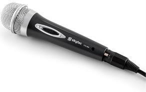 Skytec Dynamiczny mikrofon ręczny czarny, z kablem 4 m Sky-173.454