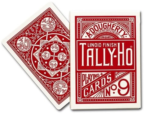 Tally Ho U.S.Playing Card Company Fun back / Circle back mix wzorów