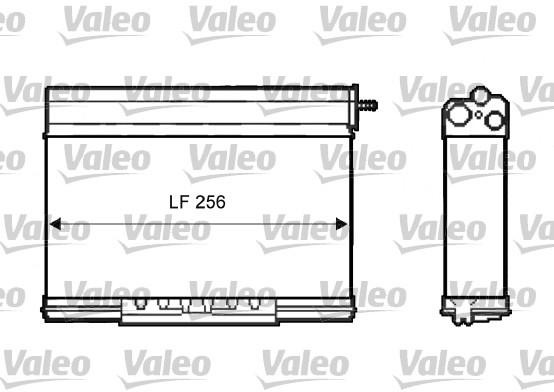 Valeo nagrzewnica 812401 812401