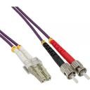 InLine Patchcord światłowodowy LC/ST 50/125 m OM4 0.5m 88504P