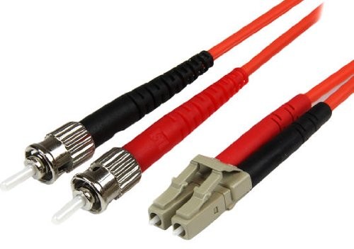 STARTECH.COM StarTech. com 50 FIBLCST1 Multimode LC to ST światłowody  LWL/włókno szklane 50/125 Duplex Patch Cable 1 m 50FIBLCST1