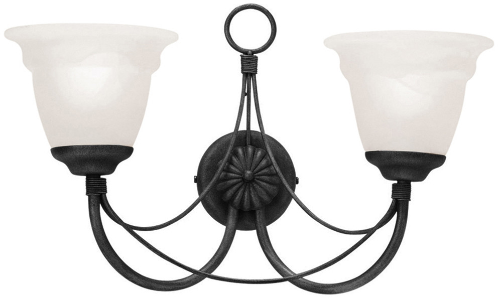 Elstead Lighting Kinkiet CARISBROOKE CB2 Czarny +GS81 -