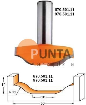 CMT FREZY DEKORACYJNE 8/970.501.11 970.502.11