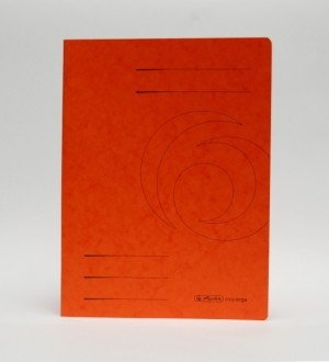 Herlitz Skoroszyt sprężynowy A4 pomarańczowy 11094687