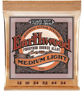 Ernie Ball 2146 struny do gitary akustycznej 12-54