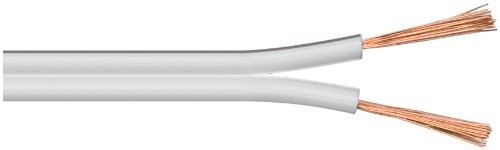 Wentronic przewód głośnikowy rolka (25 m) Biały 15110-GB