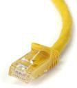 StarTech CAT 6 Patchcord U/Kabel UTP Żółty 3M N6PATC3MYL